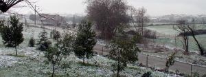 El sol sale en invierno
